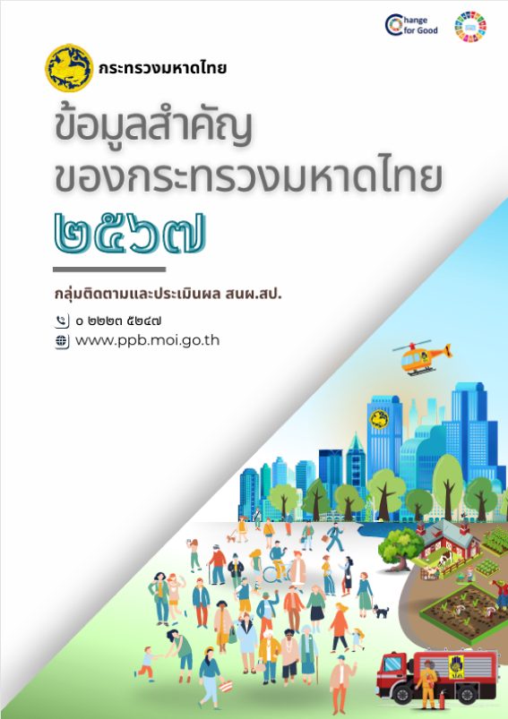 ข้อมูลสำคัญของกระทรวงมหาดไทย ปีงบประมาณ พ.ศ. 2567